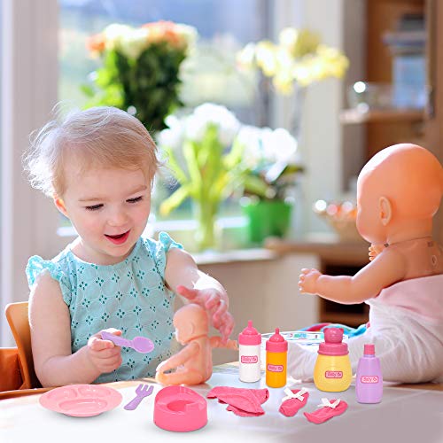 Gift Boutique Baby Doll Diaper Bag with Accessories, Doll Care Kit Doll