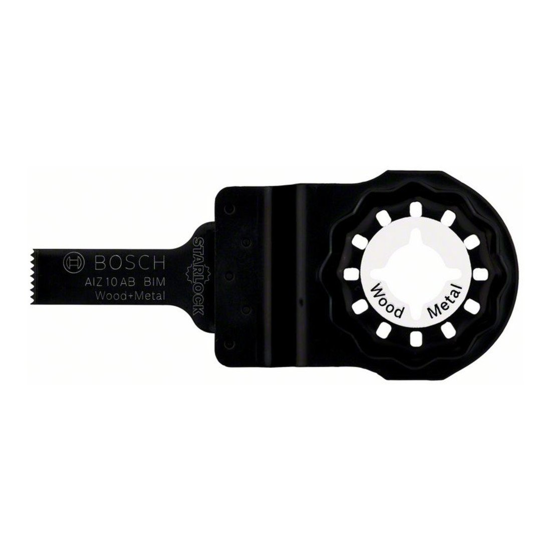 Bosch Professional 1x Plunge Cutting Saw Blade AIZ 10 AB (for Wood and Metal, 10 x 20 mm, Accessory Multitool)