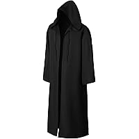 Wizard Tunic Hooded Robe Halloween Cloak Cosplay Costumes
