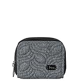 Lug Women's Splits Compact Wallet, Heather Grey