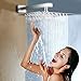 Shower Head Rain Fall Shower Head Large Square Rain Shower Head Stainless Steel Celling Fixed Mounted Joint Chrome Showerhead - Relaxing and Enjoyable the Shower Experience (12 inchs showerhead)