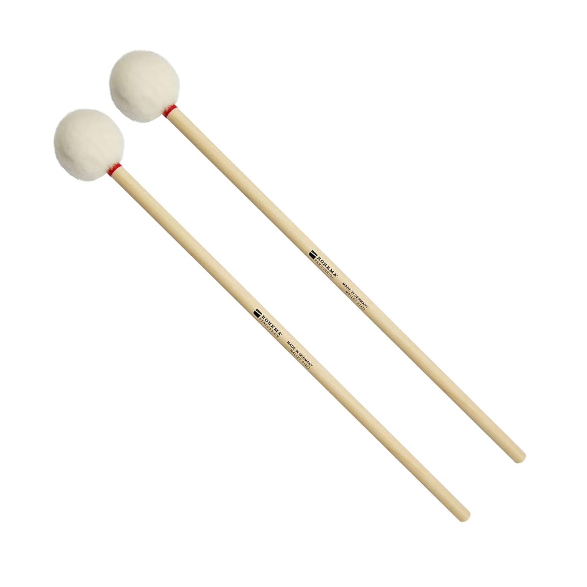 Rohema 61423 Timpani Mallets ECOSeries Timpani Mallets felt 42mm
