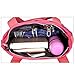 ZYSUN Tote Bag,Nylon Lightweight Handbags for Women with Multi-Pocketed by (2-Bright Pink)