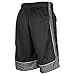 Jordan Nike Boys' Elephant Print Dri-Fit Basketball Shorts (Large, Black)