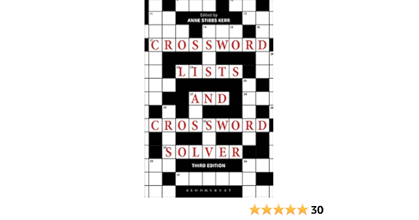 Crossword Lists And Crossword Solver Kerr Anne Stibbs 9781472968050 Amazon Com Books Crossword Lists And Crossword Solver Kerr Anne Stibbs 9781472968050 Amazon Com Books
