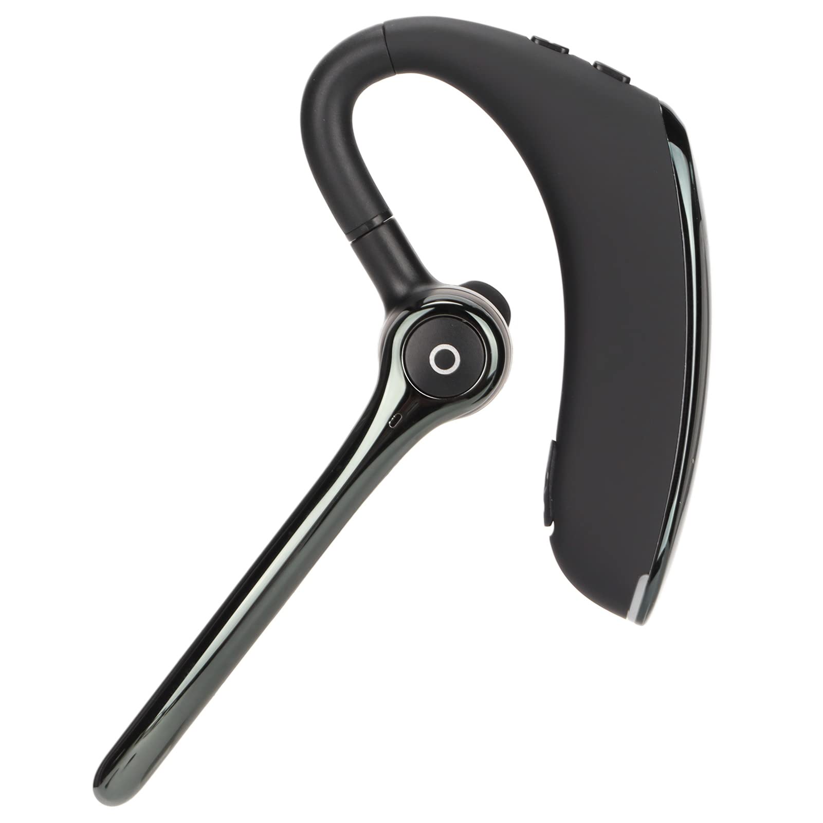F910 Bluetooth Headset, Single-Ear Wireless Bluetooth V5.0+EDR Wrap Around Earpiece, with Noise Cancelling Microphone, Ear Hanging Design, Adjustable Angle