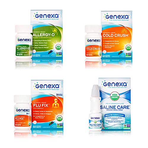 Genexa Allergy-D | Certified Organic & Non-GMO, Physician Formulated, homeopathic | Multi-Symptom Allergy Relief Medicine | 180 Tablets (3 Pack) - Thumbnail 6
