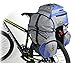 Viment 110 lbs Capacity Bicycle Rear Rack Adjustable Pannier Bike Luggage Cargo Rack Bicycle Carrier Racks with Reflective Logo