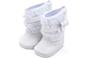 1pair 18 Inch Dolls Snow Shoes for 43cm Cute Warm Shoes Accessories Cartoon Chirstmas Shoes Gift Professional and Attractive