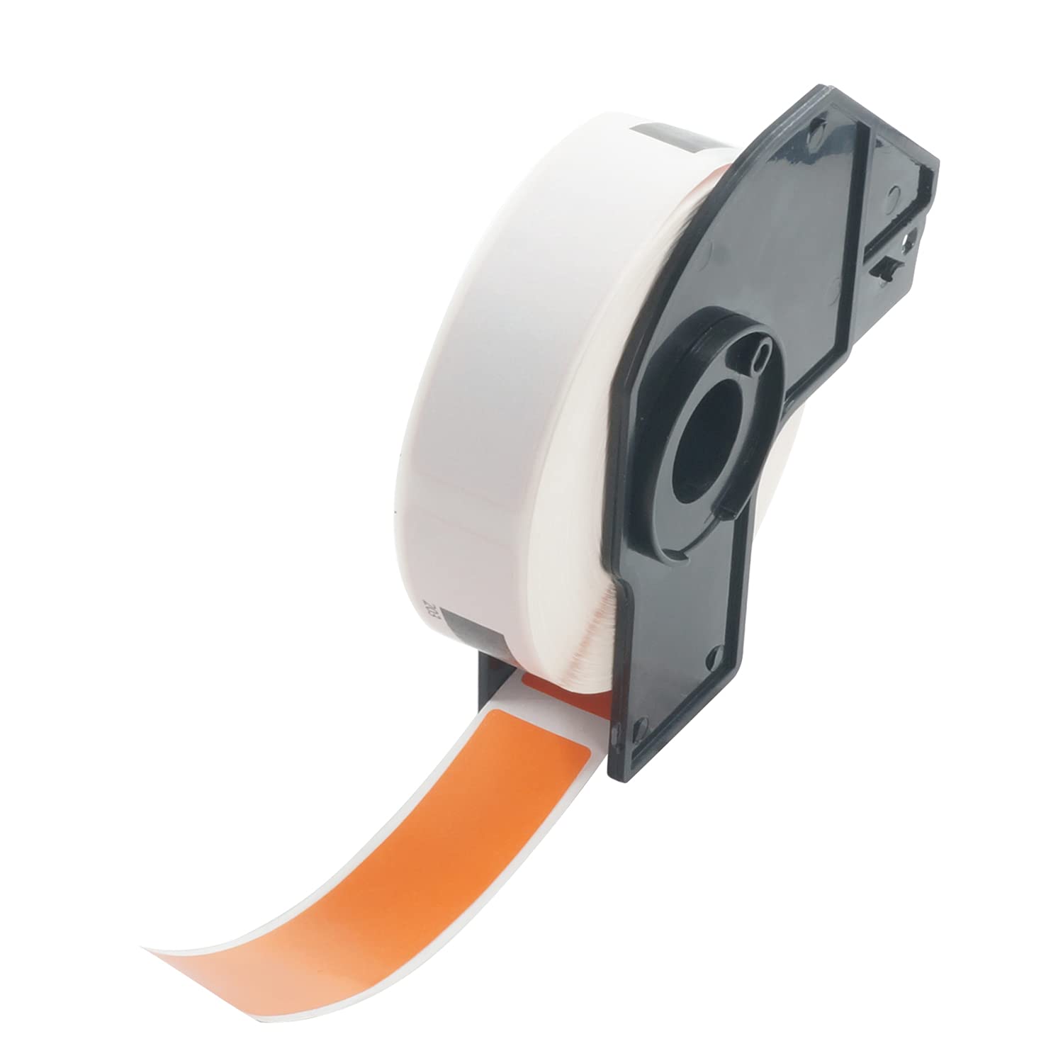 BETCKEY - 300 Orange Labels Replacement for Brother DK-11203, 17mm x 87mm File Folder Labels Compatible with Brother QL Label Printers