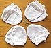 100% Organic Cotton Mittens. Booties ( Global Organic Certified from seed to sewn ) (Mittens (Set of 4) Basic Ivory)