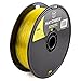 HATCHBOX ABS 3D Printer Filament, Dimensional Accuracy +/- 0.03 mm, 1 kg Spool, 1.75 mm, Transparent Yellow