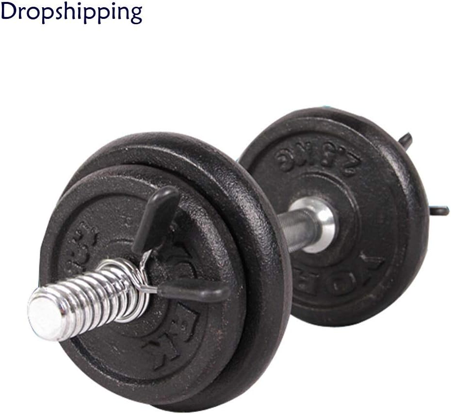 Adjustable Dumbbells 2Pcs 25mm Spinlock Collars Barbell Collar Lock Dumbell Clips Clamp Weight Lifting Bar Gym Dumbbell Fitness Body Building