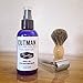 Cutman After Shave Balm + Face Moisturizer For Men - 4.5 Oz Of Double KO - Menthol and Caffeine Soothes and Recharge - Attack Ingrown Hairs - Defends Dry Skin - Organic 2 In 1 Anti-Aging Aftershave