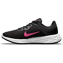 Nike Women's Race Running Shoe, Black Hyper Pink