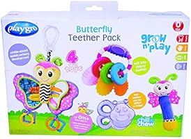 playgro butterfly teether pack
