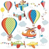 High Flying Decorative Peel & Stick Wall Art Sticker Decals