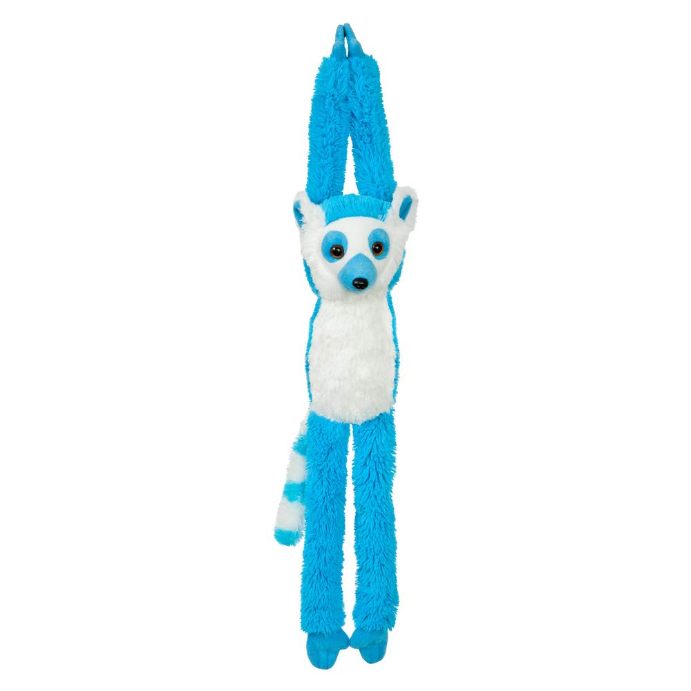 Aurora, 61053, Hanging Lemur, 19In, Soft Toy, Blue