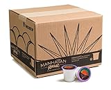 Manhattan Roast 'Liberty Brew' (House Blend / Medium Roast) Single-Serve Coffee Freshcup works in most Keurig K-Cup Brewers, 60 Count Box