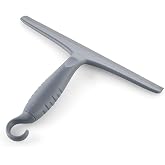 Full Circle Clean Ocean Squeegee, Shower, Glass, Window, Tile, Windshield | Delivers a streak-free finish and features a rotating hook for easy storage.