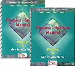 Phonics Spelling Manual Part 1 American Language Series Guyla