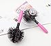 Mother's Day Gift,3D Spherical Comb Japan Lucky Bomb Curl Full Round Hot Curling Styling Brush for Girls and Women