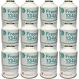 Chemours DuPont Suva 134a Refrigerant, 12 oz., Pack of 12