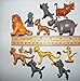 PARK AVE The Lion Guard Deluxe Figure Set of 12 with Prince Kion, Cub Kiara, Bunga The Badger, Pumba, Timon, King Simba, 3 Hyenas and More - Perfect for Kids Birthday Cake Toppers