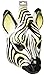 Forum Novelties Plastic Animal Zebra Mask