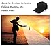 Hands Free Rechargeable LED Baseball Cap Hat for Outdoor Party Black