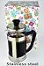 French Press Coffee Espresso Tea Maker 34 oz - Gift Box - Comfortable Handle - Easy Clean - Coffee Press Stainless Steel - 1 liter 8 Cups - Gift Idea - Birthday gifts for women and men