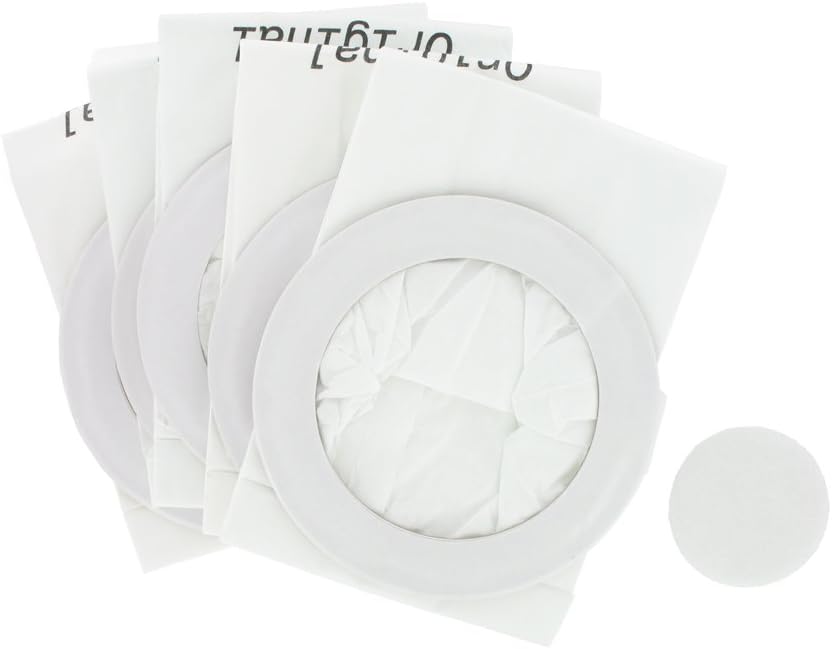 Nilfisk Vacuum Cleaner Paper Bag, Pack of 5, White