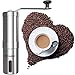 iCooker Manual Coffee Grinder Maker Best Spice and Coffee Bean Grinder Stainless Steel Blades Adjustable Portable
