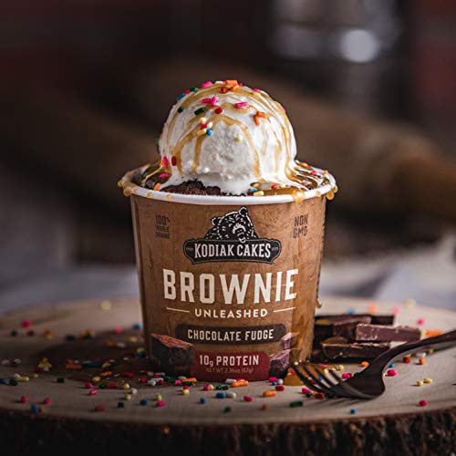 image for Kodiak Cakes Brownie Power Cup - 100% Whole Grain, High Protein Cup Br