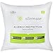 AllerEase Cotton Allergy Protection Hypoallergenic Euro Pillow, 3-Year Warranty, Machine Washable (Pack of 2)
