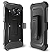 Galaxy S7 Edge Case, Evocel [Explorer Series] Premium Full Body Case with Rugged Belt Clip Holster for Samsung Galaxy S7 Edge (SM-G935 / 2016 Release), Black (EVO-SAMG935-ZZ01)