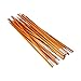 Tent Pole Replacement, 2pcs Outdoor Backpacking Aluminium Alloy Tent Pole Support Bar, Pole Tent Accessories for Hiking Camping Shelters Awnings, Including 2 Rods Separated into 11 Segments(159in)