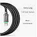 iPhone charger cable 6 Feet /1.8 meters Smart LED Auto Disconnect lightning cable charger Nylong Braided USB lightning cable compatible with iPhone 7/ 7 Plus/6/6s/6 plus/6s plus/ 5s/5c iPad iPod
