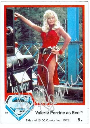 Valerie Perrine autographed trading card Superman - Signed Index Cards at Amazon's Entertainment ...