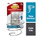 Command, Satin Nickel, 1-Hair Dryer Holder, 2-Large Water-Resistant Strips - BATH39-SN-ES primary