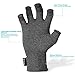 DISUPPO Arthritis Gloves for Women Relieve Pain from Rheumatoid, RSI,Carpal Tunnel, Compression Gloves for Computer Typing, Dailywork, Hands and Joints Pain Relief (Gray, Medium)