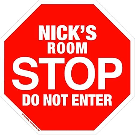 Home Garden Plaques Signs Niko S Room Decal Crossing Xing Kids Bedroom Door Children S Name Boy Girl Home Decor