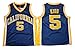 WEENKS Men's Jason Kidd 5 California Golden Bears College Basketball Jersey Navy Blue