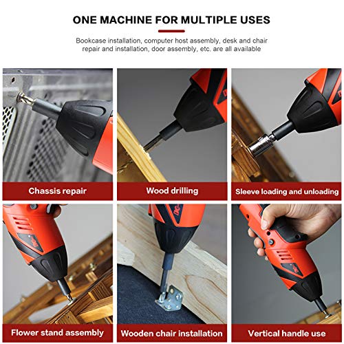 ebasic - Avvitatore a batteria per il montaggio di mobili come scaffali e mini persiane