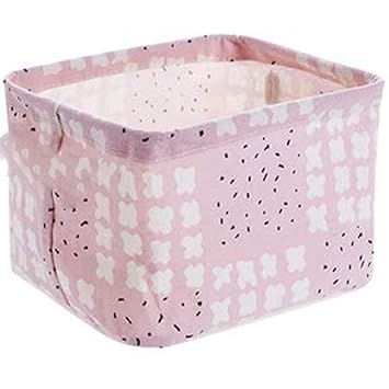 plain pink toy box