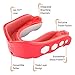 Shock Doctor Mouth Guard Sports, Hockey, Lacrosse, Baseball, Wrestling Moutguard, Gel Max Heavy Duty Protection & Custom Fit, Football Mouth Guard with Strap, Adult & Youth Mouthguard