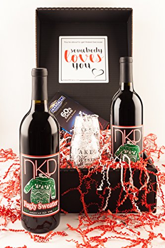 Fugly Sweater Wine Gift Set, 2 x 750 mL