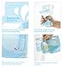 Little Martin's Breast Milk Storage Bags with Temperature Measurement and Improved Leak Proof - Patented Zipper Design & Convenient Pour Spout - for Storing & Freezing Breastmilk - BPA Free, 60 Count