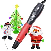 TIPEYE 3D Pen for Kids with 200 Stencils EBook 2019 Newest Version 3D Pen Kits with 7.5m PLA Filament 3D Printing Pen with LCD Display PLA Filament Refills for Adults, Doodling, Artist, Girls, Drawing
