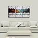 Gardenia Art - Colorful Forest Abstract Art 100% Hand Painted Contemporary Oil Paintings,3 Pcs/Set,16x24 inch,Unframed